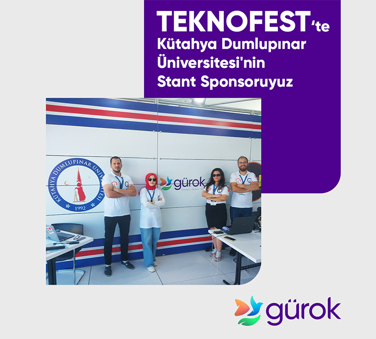 Kütahya Dumlupınar Üniversitesi'nin TEKNOFEST Stant Sponsoruyuz!