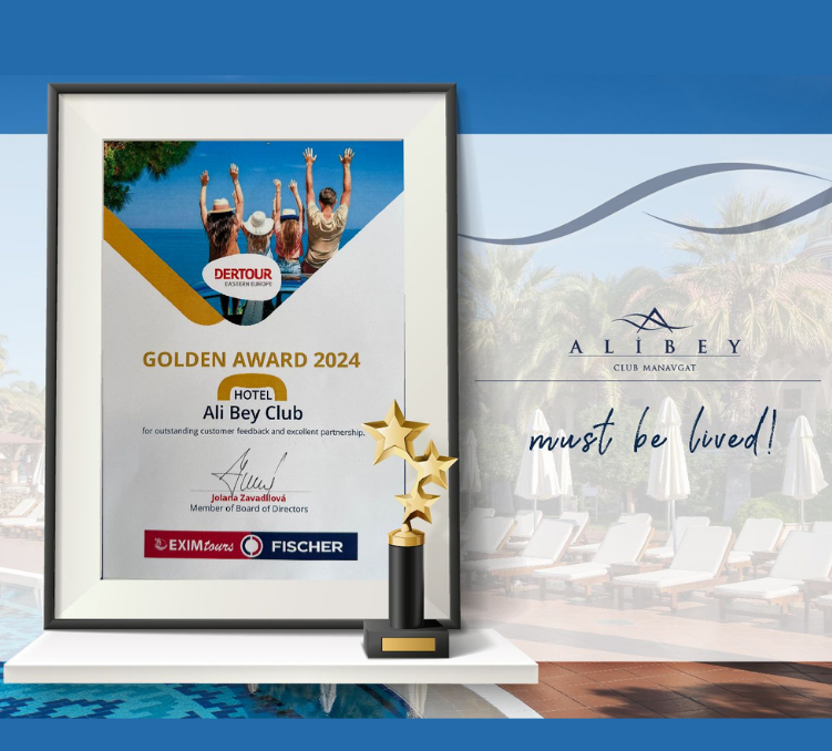 Ali Bey Hotels & Resorts, Golden Award 2024 Ödülünü Kazandı!